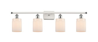 Innovations - 516-4W-WPC-G341 - Four Light Bath Vanity - Ballston - White Polished Chrome