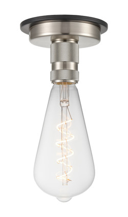 Innovations - 431-1F-BSN-BB-95-LED - One Light Flush Mount - Restoration - Brushed Satin Nickel