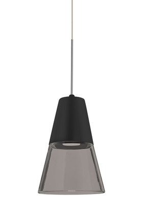 Besa - 1XP-TIMO6BS-LED-SN - One Light Pendant - Timo 6 - Satin Nickel