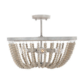 Sarah Four Light Semi-Flush Mount (9D294A)