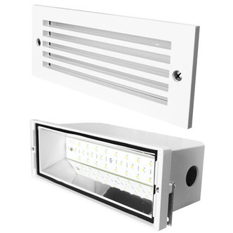 Elco Lighting - ELST82W - Die Cast LED Step Light Grill Face Plte - All White