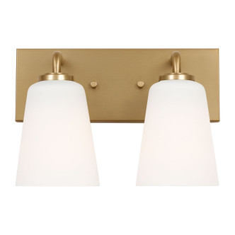 Generation Lighting - GLV1052SB - Vanity - Miles - Satin Brass Generation Lighting - GLV1052SB - Vanity - Miles - Satin Brass