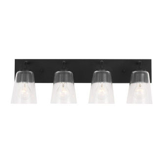 Generation Lighting - GLV1064MBK - Vanity - Miles - Midnight Black Generation Lighting - GLV1064MBK - Vanity - Miles - Midnight Black