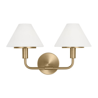 Generation Lighting - GLW1022SB - Wall Sconce - Mendota - Satin Brass Generation Lighting - GLW1022SB - Wall Sconce - Mendota - Satin Brass