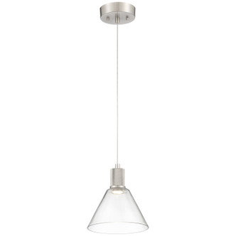 Access - 63140LEDD-BS/CLR - LED Pendant - Port Nine Martini - Brushed Steel Access - 63140LEDD-BS/CLR - LED Pendant - Port Nine Martini - Brushed Steel