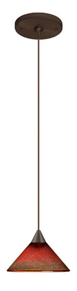 Besa - 1XP-117681-BR - One Light Pendant - Kona - Bronze