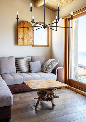 Salerno Six Light Chandelier (1-2221-6-89)