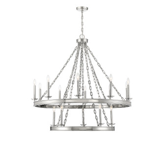 Savoy House - 1-4406-15-109 - 15 Light Chandelier - Seville - Polished Nickel
