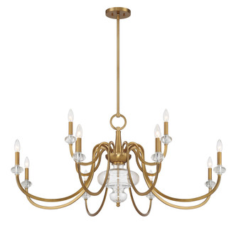 Bergdorf 12 Light Chandelier (1-5803-12-322)