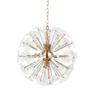 Terracotta Designs - H21104G-8BR - Eight Light Chandelier - Sancia - Warm Brass