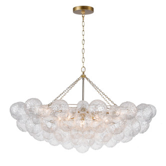 Terracotta Designs - H23101L-10 - Ten Light Chandelier - Seraphina - Burnished Brass