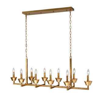Eden Ten Light Chandelier (H23109-10G)