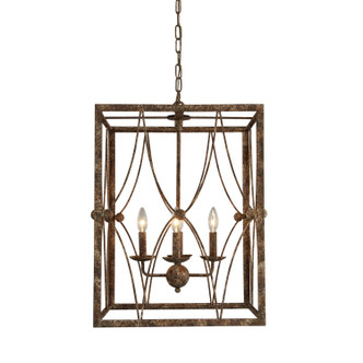 Terracotta Designs - H7214-4 - Four Light Chandelier - Cira - Washed Rustic Terracotta Designs - H7214-4 - Four Light Chandelier - Cira - Washed Rustic