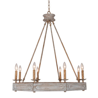 Terracotta Designs - H8201-8 - Eight Light Chandelier - Charlotte Terracotta Designs - H8201-8 - Eight Light Chandelier - Charlotte