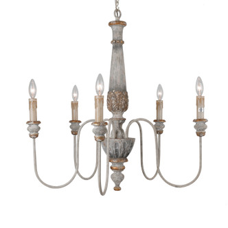 Terracotta Designs - H9110-5 - Five Light Chandelier - Chiara Terracotta Designs - H9110-5 - Five Light Chandelier - Chiara