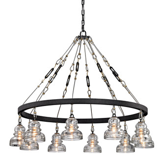 Troy Lighting - F6057 - Ten Light Chandelier - Menlo Park - Deep Bronze Troy Lighting - F6057 - Ten Light Chandelier - Menlo Park - Deep Bronze