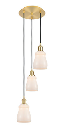 Innovations - 113B-3P-SG-G391 - LED Pendant - Ballston - Satin Gold Innovations - 113B-3P-SG-G391 - LED Pendant - Ballston - Satin Gold