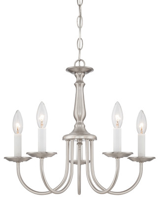 Nuvo Lighting - 60-1298 - Five Light Chandelier - Chandelier - Brushed Nickel Nuvo Lighting - 60-1298 - Five Light Chandelier - Chandelier - Brushed Nickel