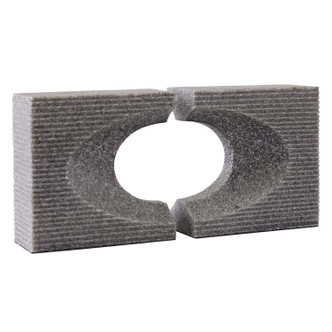 Arteriors - ATC02 - Bookends Set of 2 - Wolcott - Graphite Arteriors - ATC02 - Bookends Set of 2 - Wolcott - Graphite