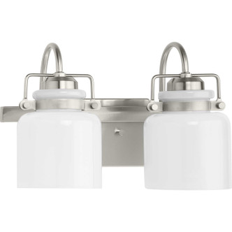Progress Lighting - P300439-009 - Two Light Bath - Fessler - Brushed Nickel Progress Lighting - P300439-009 - Two Light Bath - Fessler - Brushed Nickel