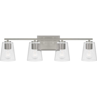 Progress Lighting - P300460-009 - Four Light Bath - Vertex - Brushed Nickel Progress Lighting - P300460-009 - Four Light Bath - Vertex - Brushed Nickel