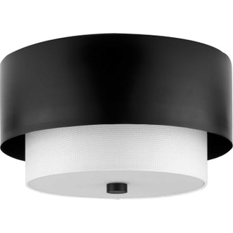 Progress Lighting - P350249-31M - Two Light Flush Mount - Silva - Matte Black Progress Lighting - P350249-31M - Two Light Flush Mount - Silva - Matte Black