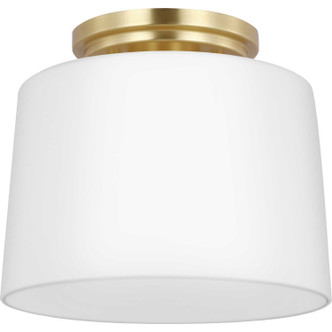 Progress Lighting - P350260-012 - One Light Flush Mount - Adley - Satin Brass Progress Lighting - P350260-012 - One Light Flush Mount - Adley - Satin Brass
