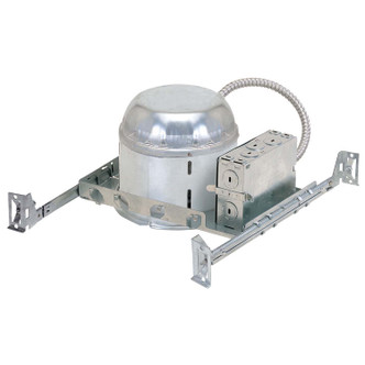 Nora Lighting - NHIC-27QAT - 6 Line Voltage Ic At New Construction Shallow Housing - Rec Inc 6 Housing - Unfinished