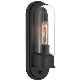 Access - 20320MG-BL/CLR - One Light Outdoor Wall Mount - Magnolia - Black Access - 20320MG-BL/CLR - One Light Outdoor Wall Mount - Magnolia - Black