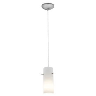 Access - 28030-3C-BS/OPL - LED Pendant - Cylinder - Brushed Steel Access - 28030-3C-BS/OPL - LED Pendant - Cylinder - Brushed Steel
