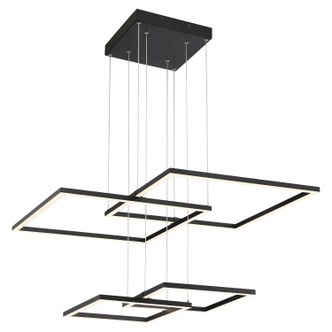 Access - 63968LEDD-BL/ACR - LED Pendant - Squared - Black Access - 63968LEDD-BL/ACR - LED Pendant - Squared - Black