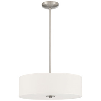 Mid Town LED Pendant or Semi-Flush (64065LEDDLP-BS/WH) Mid Town LED Pendant or Semi-Flush (64065LEDDLP-BS/WH)