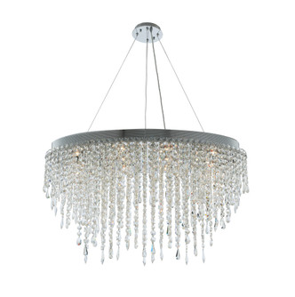Allegri - 028259-010-FR001 - Ten Light Convertible Pendant - Flush Mount - Tenuta - Polished Chrome Allegri - 028259-010-FR001 - Ten Light Convertible Pendant - Flush Mount - Tenuta - Polished Chrome