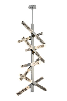 Allegri - 034950-010-FR001 - LED Foyer Pendant - Apollo - Chrome