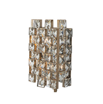 Allegri - 036621-038-FR001 - Three Light Wall Sconce - Piazze - Brushed Champagne Gold Allegri - 036621-038-FR001 - Three Light Wall Sconce - Piazze - Brushed Champagne Gold
