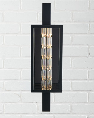 Allegri - 099042-052-FR001 - LED Outdoor Wall Sconce - Drita Esterno - Matte Black Allegri - 099042-052-FR001 - LED Outdoor Wall Sconce - Drita Esterno - Matte Black