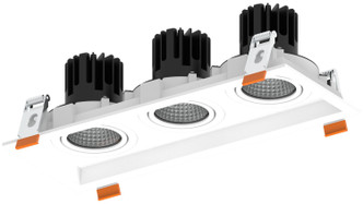 American Lighting - RM3-5CCT-WH - Recessed Multiples 3 Head - Recessed Multiples 3 Head