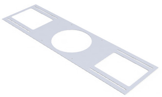 American Lighting - RP-EM8 - Rough-In Plate - Rough In Plate - Silver American Lighting - RP-EM8 - Rough-In Plate - Rough In Plate - Silver