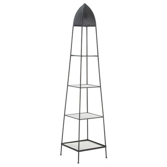 Arteriors - 2096 - Etagere - Osbourne - Natural Iron/Antiqued Mirror Arteriors - 2096 - Etagere - Osbourne - Natural Iron/Antiqued Mirror