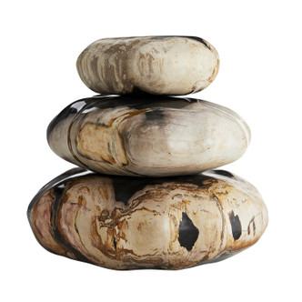 Arteriors - 5034 - Sculptures Set of 3 - Vespers - Polished Natural Arteriors - 5034 - Sculptures Set of 3 - Vespers - Polished Natural