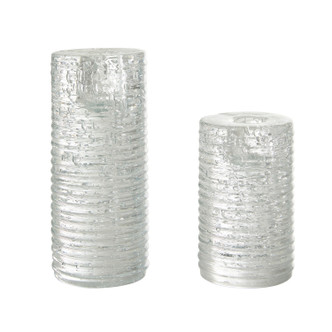 Arteriors - 7001 - Candleholders Set of 2 - Kendir - Clear Arteriors - 7001 - Candleholders Set of 2 - Kendir - Clear