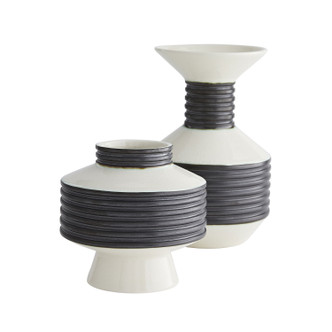 Arteriors - 7728 - Vases Set of 2 - Alfredo - Ivory Crackle Arteriors - 7728 - Vases Set of 2 - Alfredo - Ivory Crackle