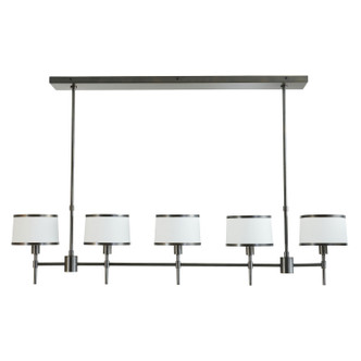 Arteriors - 89071 - Five Light Linear Chandelier - Luciano - Bronze Arteriors - 89071 - Five Light Linear Chandelier - Luciano - Bronze