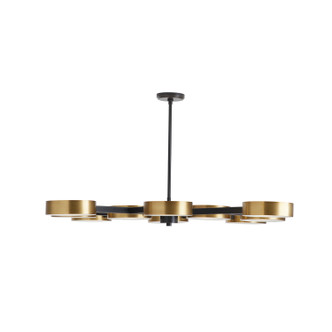 Arteriors - 89108 - Ten Light Chandelier - Linus - Antique Brass Arteriors - 89108 - Ten Light Chandelier - Linus - Antique Brass