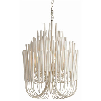 Arteriors - 89559 - Five Light Chandelier - Tilda - Whitewashed Wood Arteriors - 89559 - Five Light Chandelier - Tilda - Whitewashed Wood