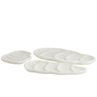 Arteriors - AYC01 - Trays Set of 3 - Chesapeake - Ivory Arteriors - AYC01 - Trays Set of 3 - Chesapeake - Ivory