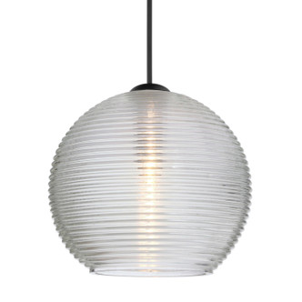 Besa - 1XC-461500-BK - One Light Pendant - Besa Kristall 6 Pendant - Black Besa - 1XC-461500-BK - One Light Pendant - Besa Kristall 6 Pendant - Black