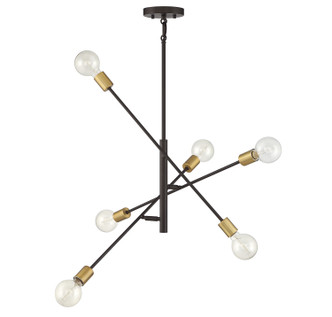 Six Light Chandelier (M10084ORBNB) Six Light Chandelier (M10084ORBNB)