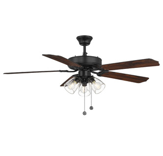Meridian - M2022MBKRV - 52 Ceiling Fan - Matte Black Meridian - M2022MBKRV - 52 Ceiling Fan - Matte Black