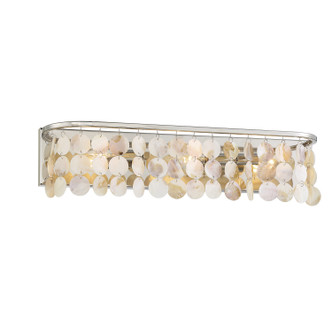 Meridian - M80049PN - Three Light Bathroom Vanity Light - Polished Nickel Meridian - M80049PN - Three Light Bathroom Vanity Light - Polished Nickel